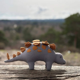 ThreadBear Steggy Linen Dinosaur Toy