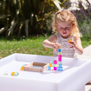 TickiT Gem Circle Mirror Tray