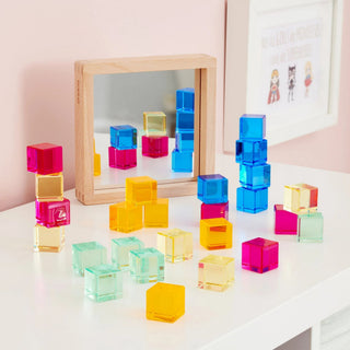 TickiT Gem Cube Mirror Tray