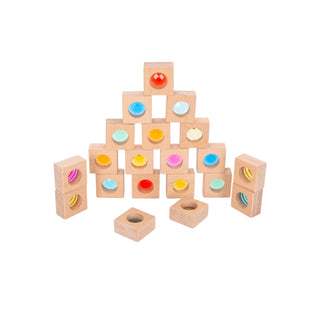 TickiT Wooden Kaleidoscope Blocks