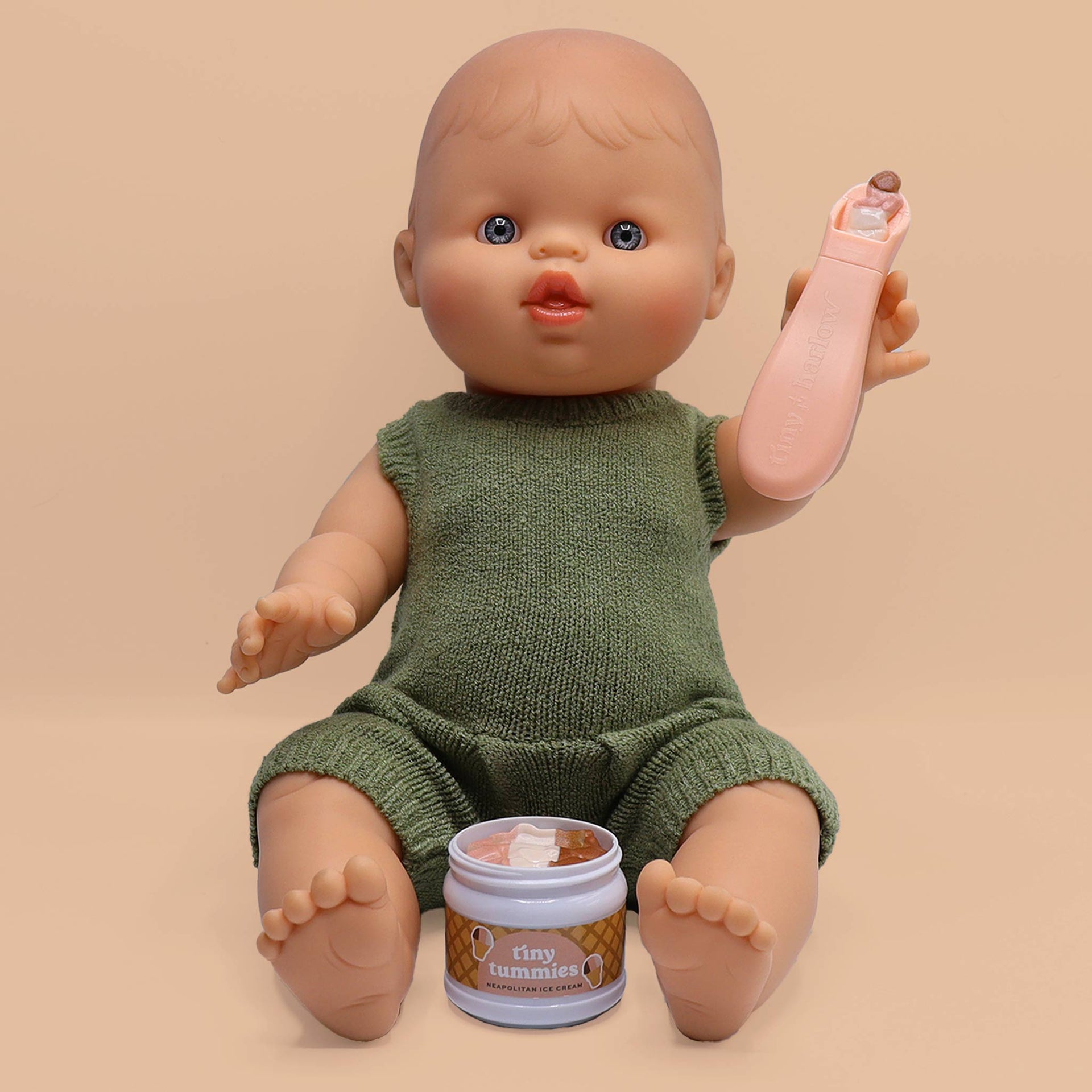 Tiny Harlow Neapolitan Ice Cream Tiny Tummies