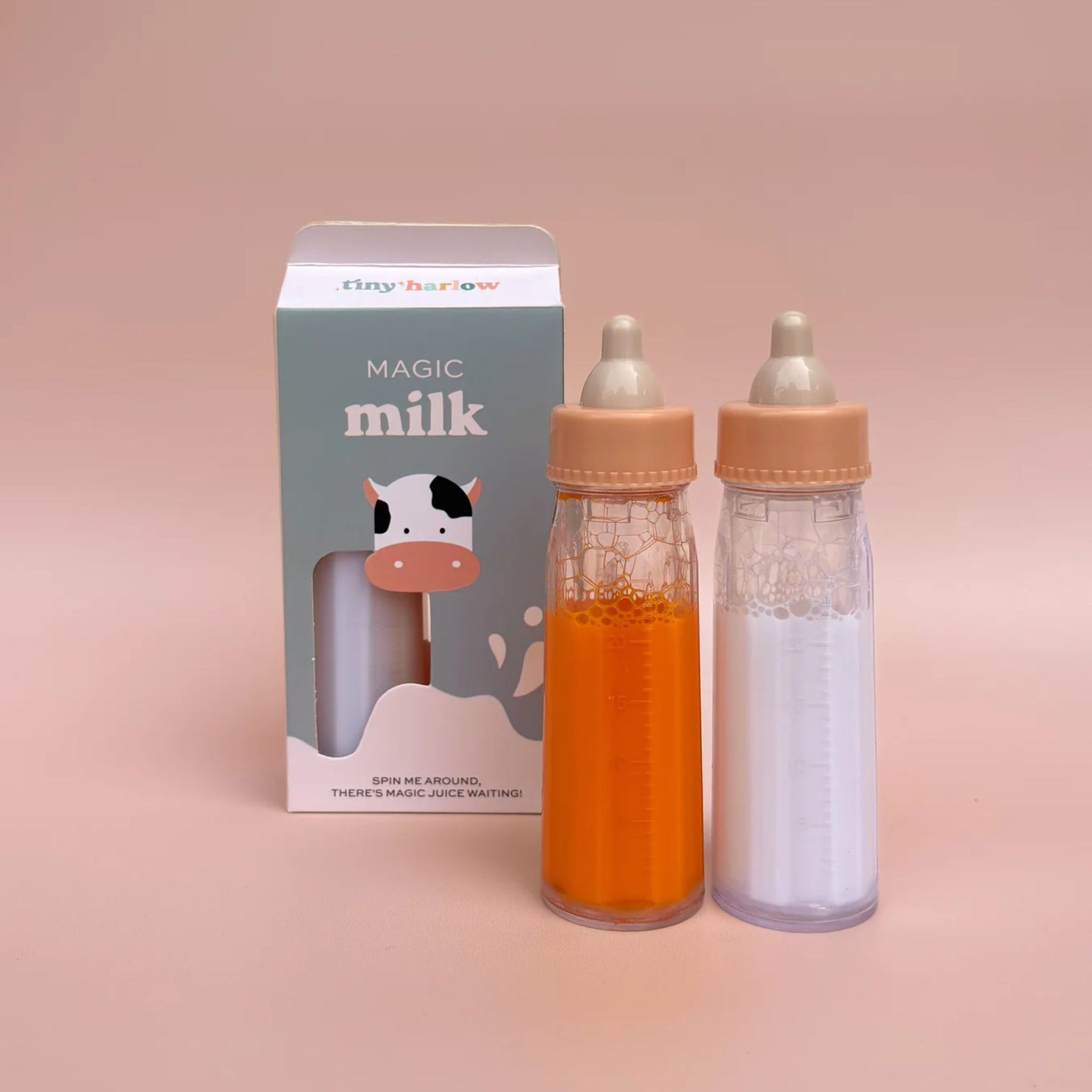 Tiny Harlow Tiny Tummies Magic Milk & Juice Bottle
