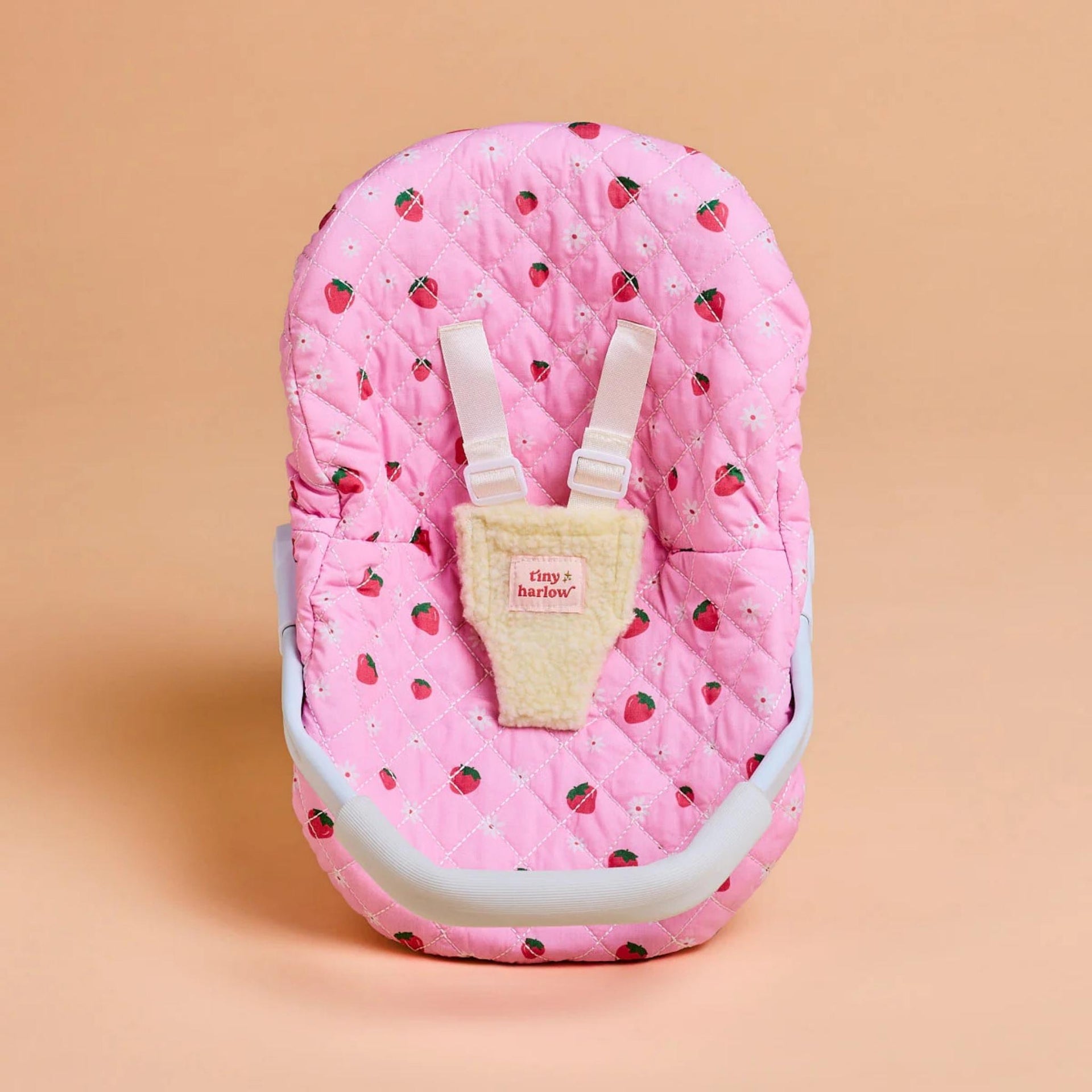 Tiny Harlow Car Seat - Strawberry Picnic