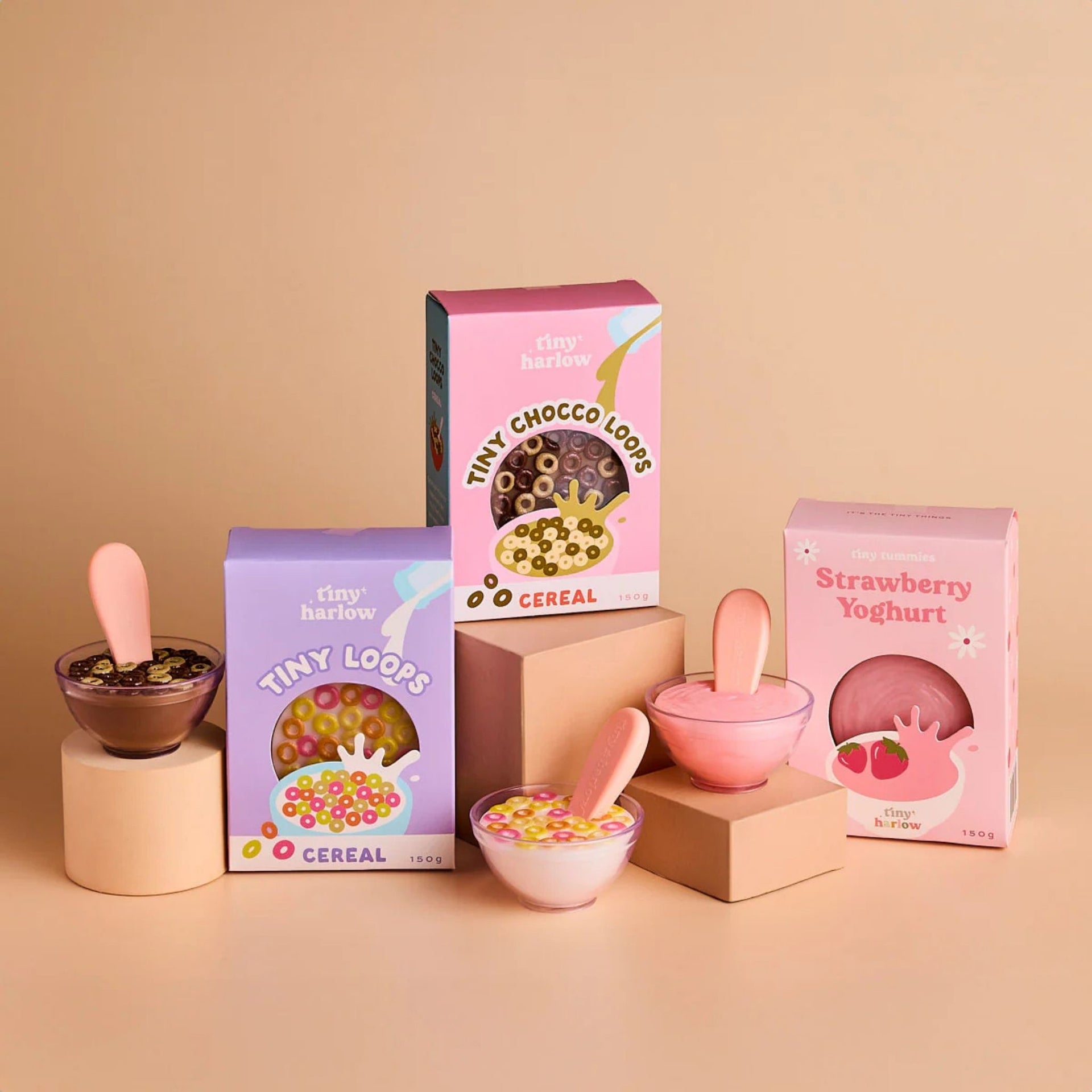 Tiny Harlow Tiny Chocco Loops Cereal Bowl