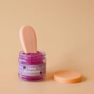 Tiny Harlow Tiny Tummies Grape Jelly Food Jar & Spoon Set
