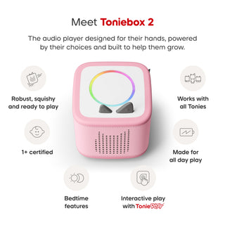 Toniebox 2 Cloud Pink Starter Set - Bluey