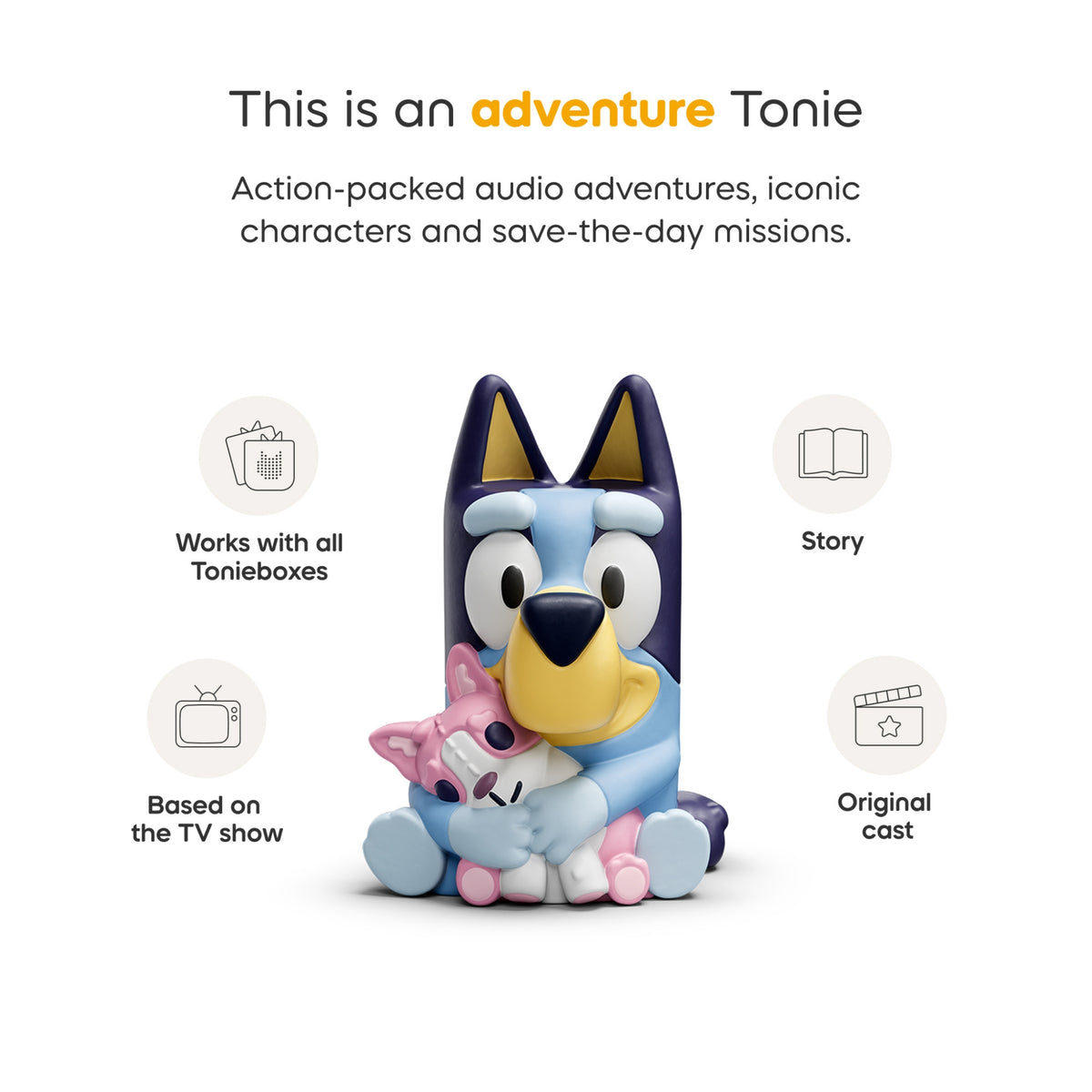 Toniebox 2 Cloud Pink Starter Set - Bluey