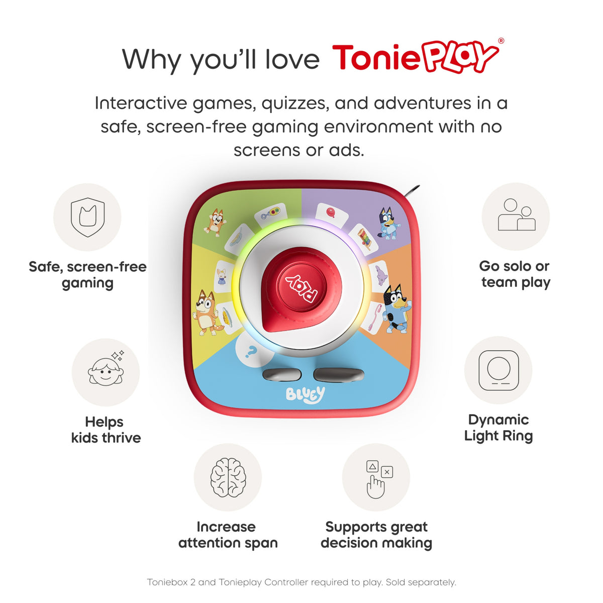 Tonies Bluey Play All Day Tonieplay Game