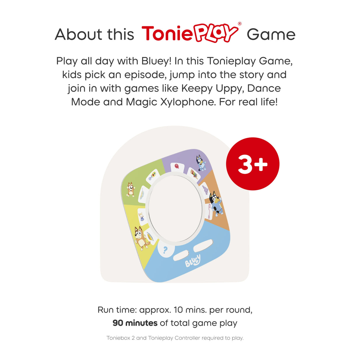 Tonies Bluey Play All Day Tonieplay Game