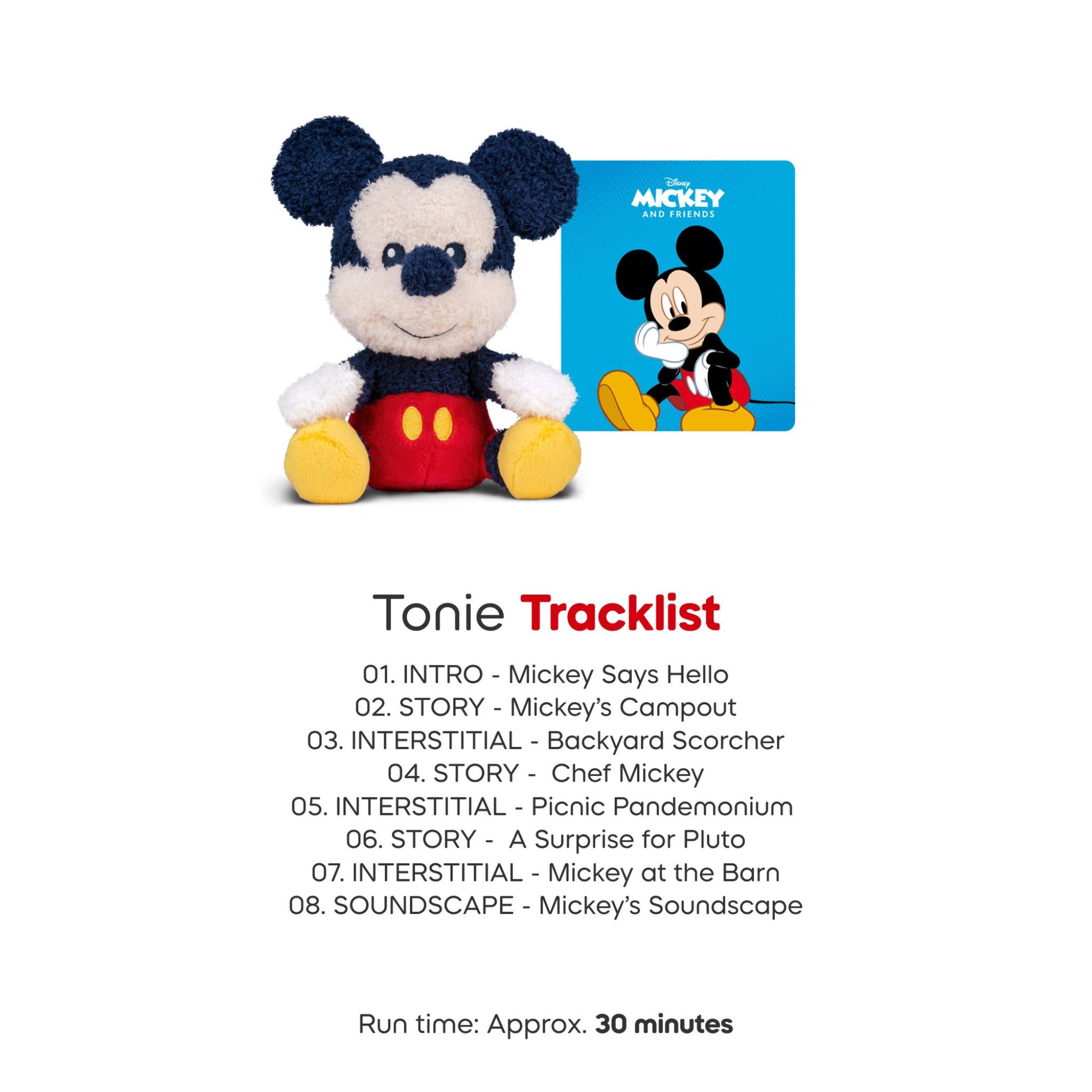 Tonies Disney Mickey Mouse Cuddle Tonie
