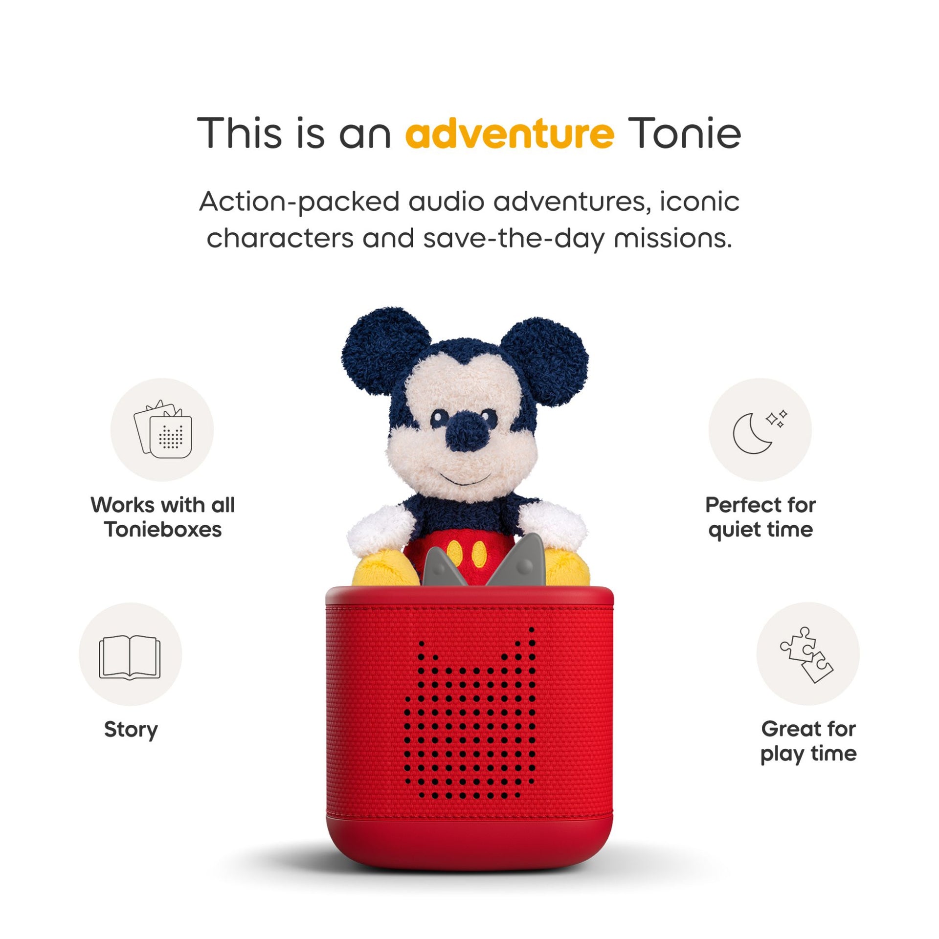 Tonies Disney Mickey Mouse Cuddle Tonie