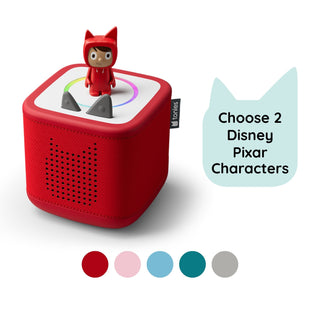 Tonies Toniebox 2 Bundle Two Characters - Disney Pixar