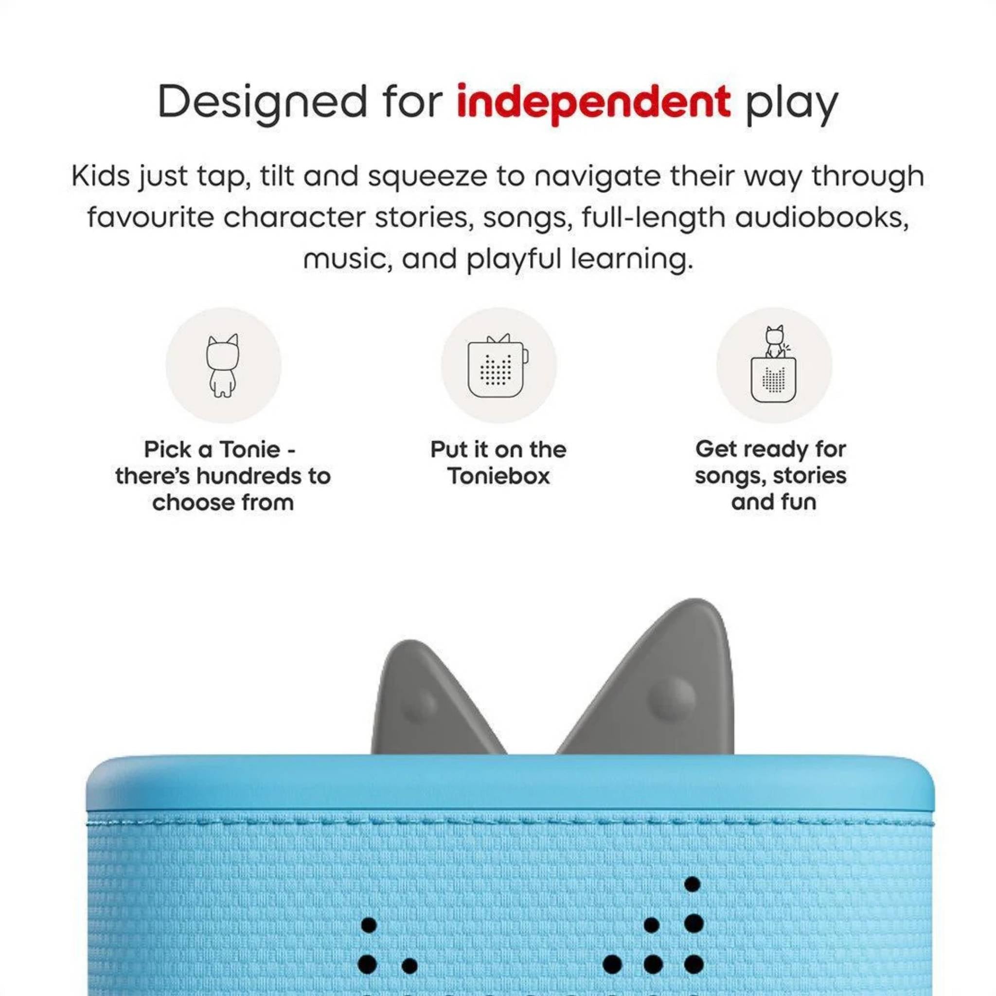 Tonies Toniebox 2 Starter Set - Sky Blue | The Kid Collective