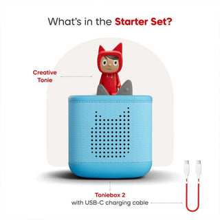 Tonies Toniebox 2 Starter Set - Sky Blue