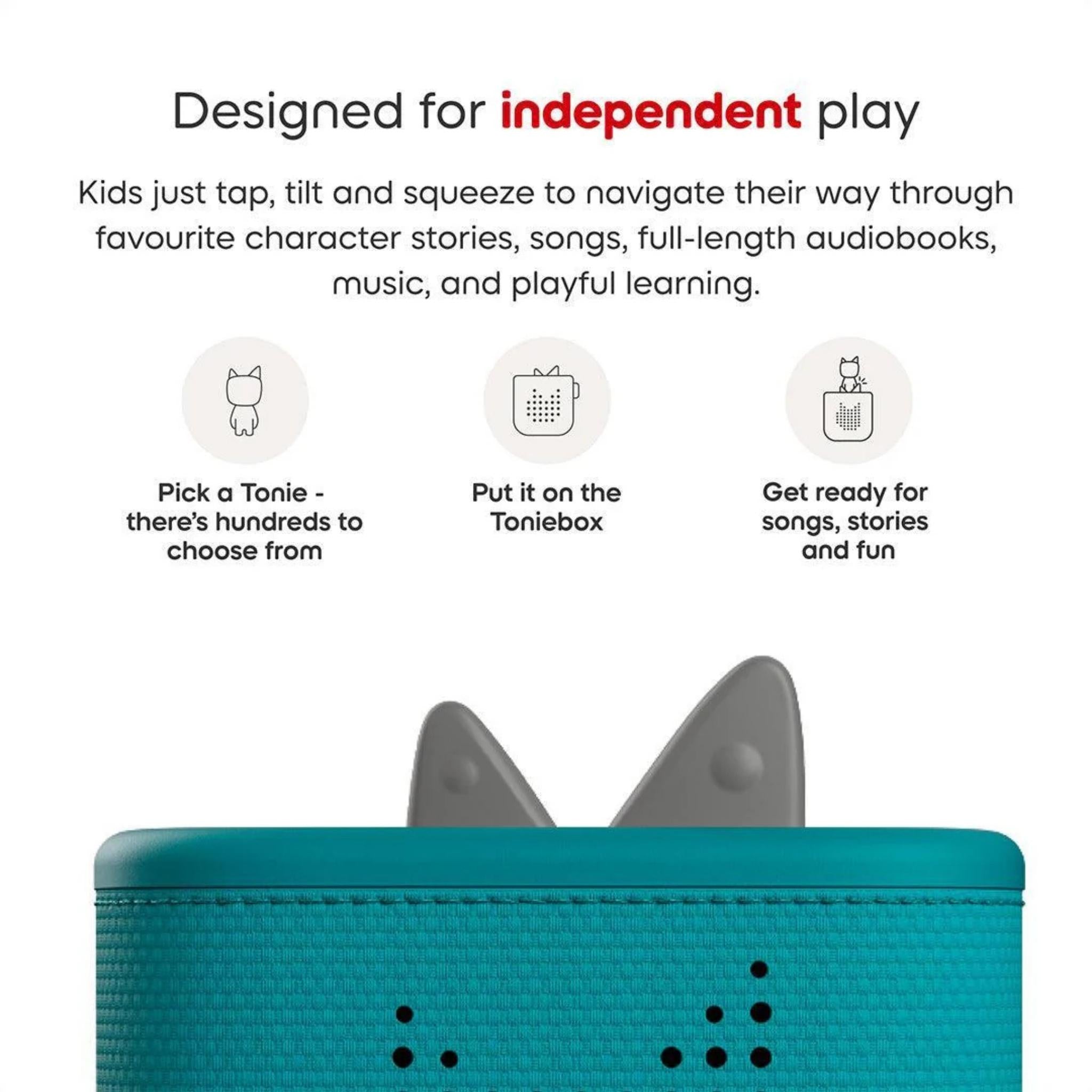 Tonies Toniebox 2 Starter Set - Tropical Teal | The Kid Collective