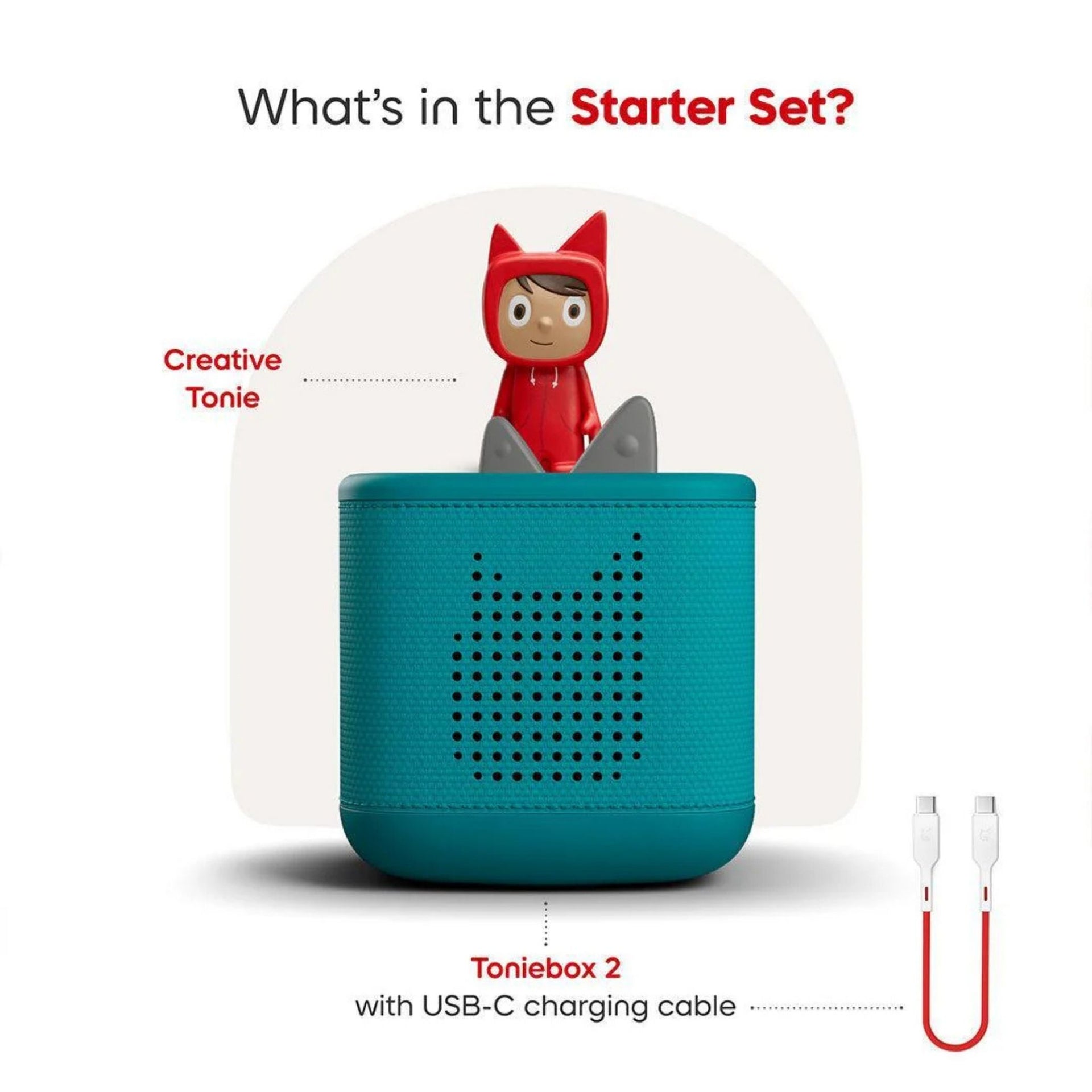 Tonies Toniebox 2 Starter Set - Tropical Teal