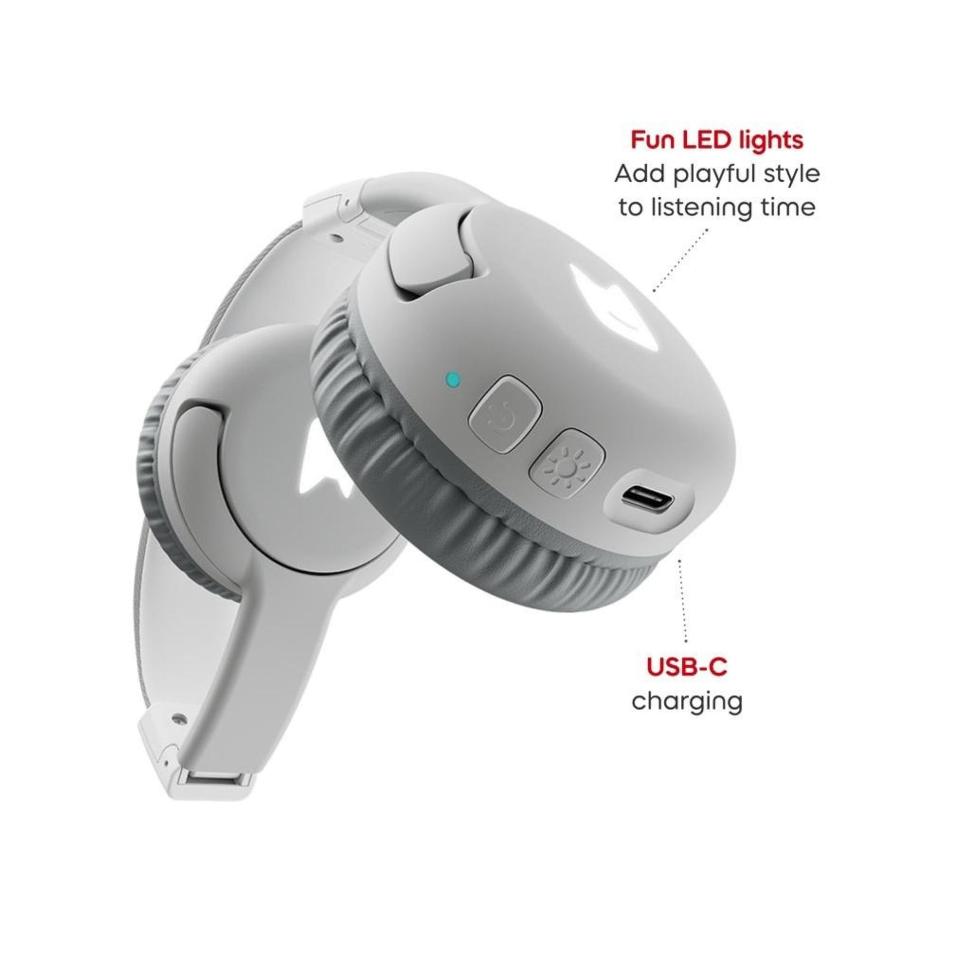 Tonies Bluetooth Headphones - Moon Grey