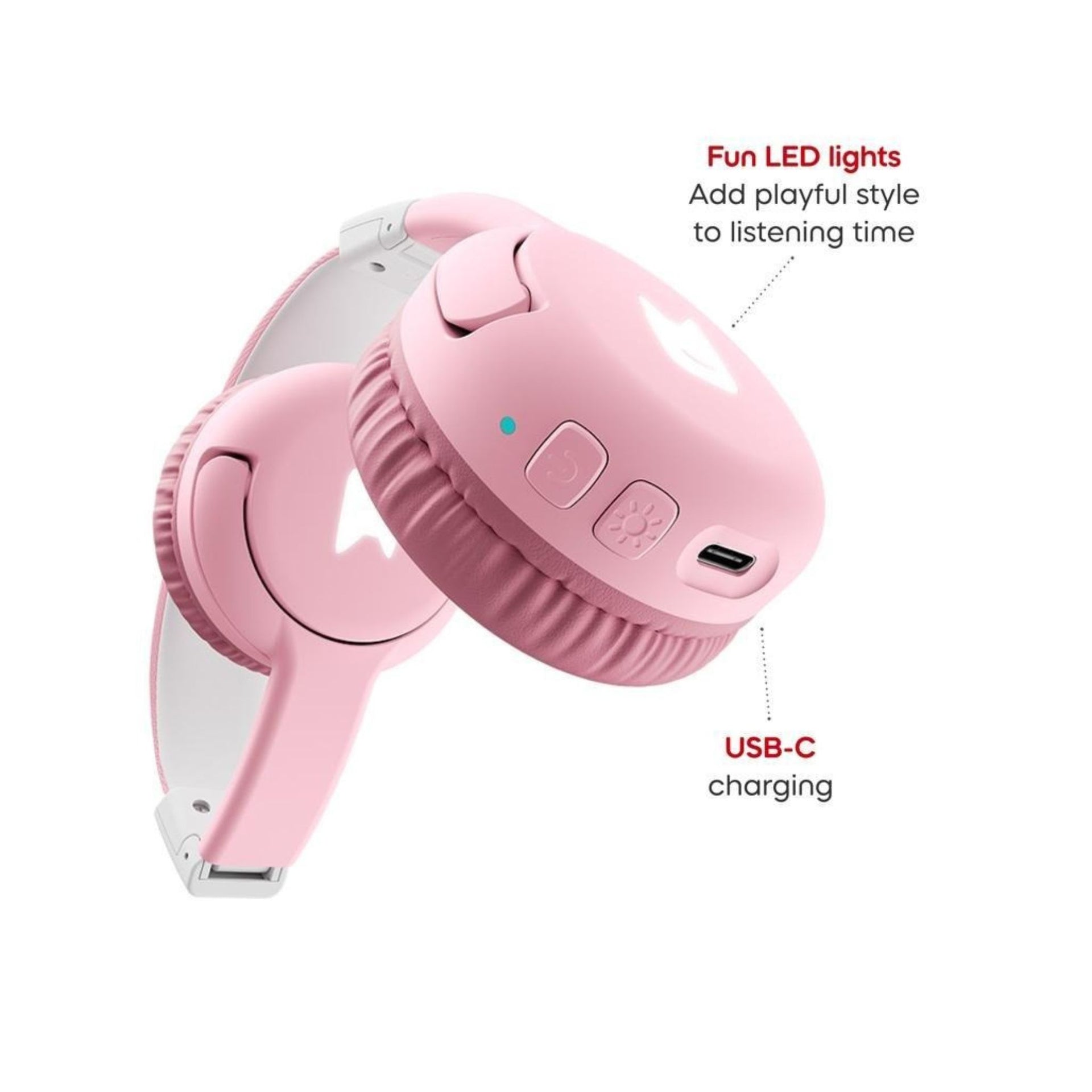 Tonies Bluetooth Headphones - Cloud Pink