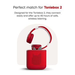 Tonies Bluetooth Headphones - Sunset Red