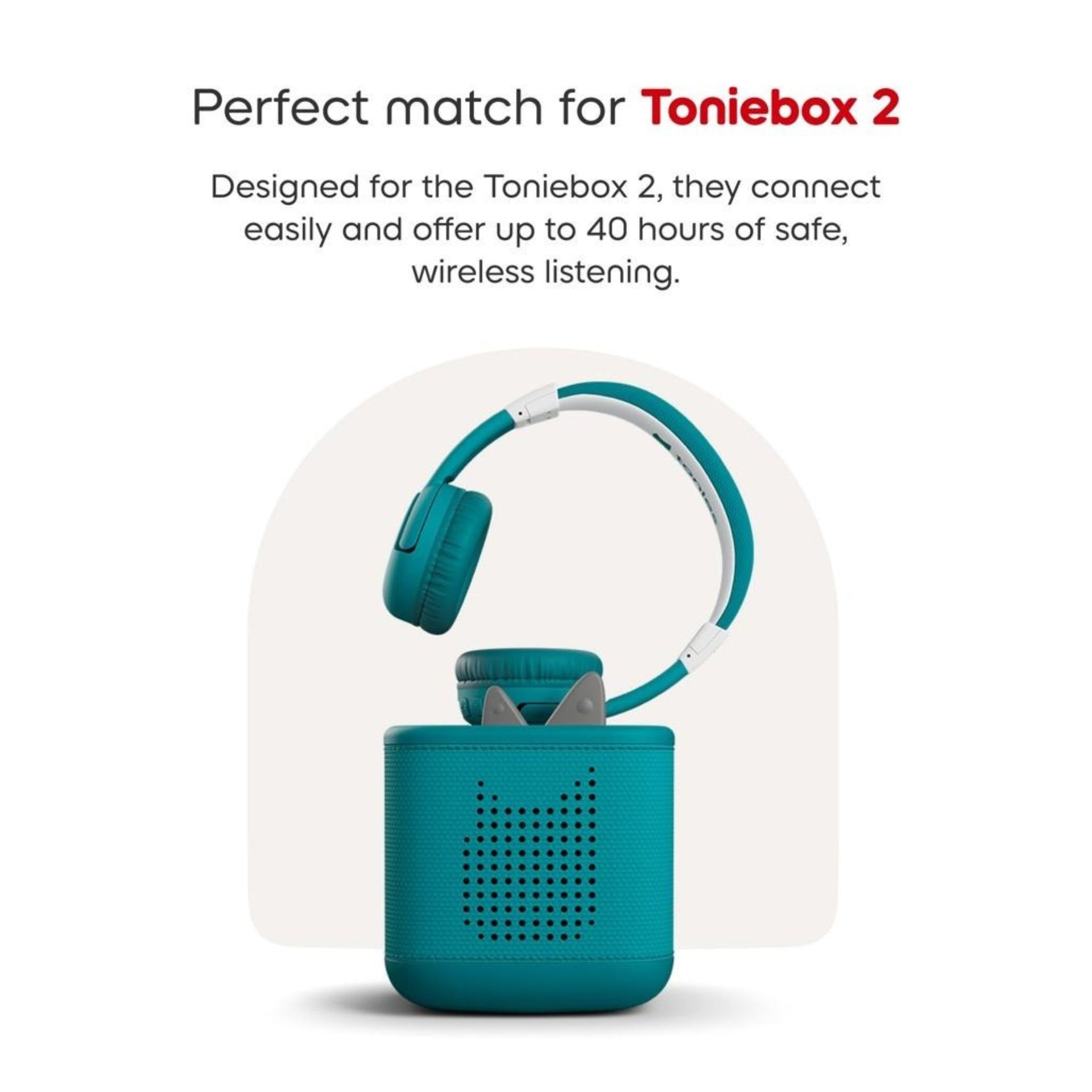 Tonies Bluetooth Headphones - Tropical Teal