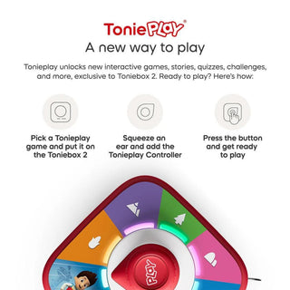 Tonies Toniebox 2 Play Set Paw Patrol Chase - Sunset Red