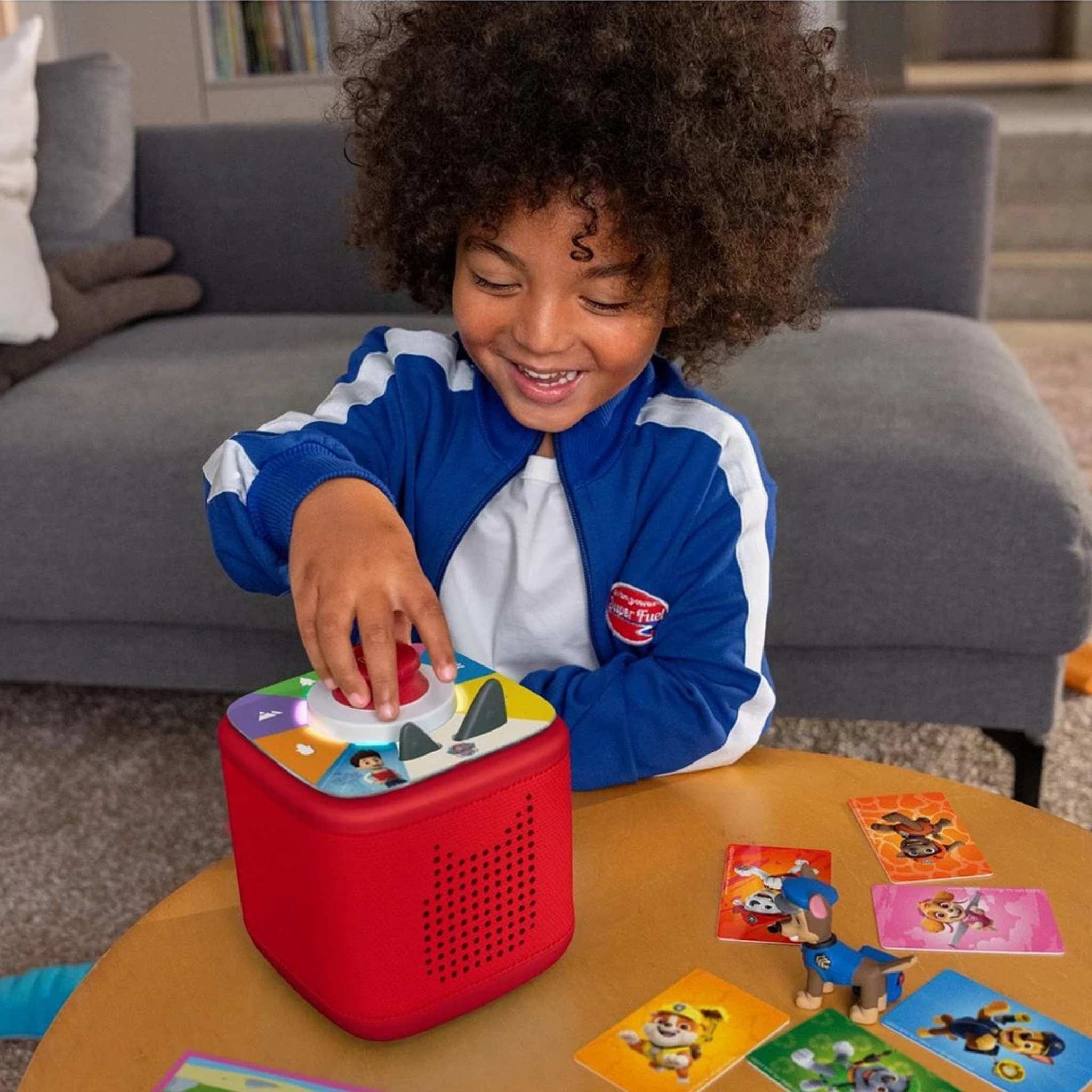 Tonies Toniebox 2 Play Set Paw Patrol Chase - Sunset Red | The Kid