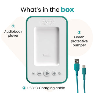 Voxblock Audiobook Player - Green