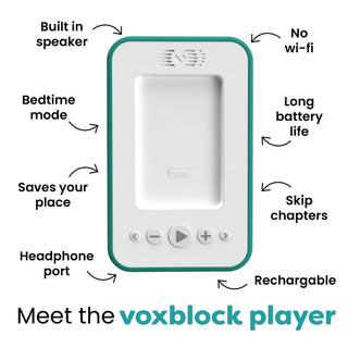Voxblock Audiobook Player - Green