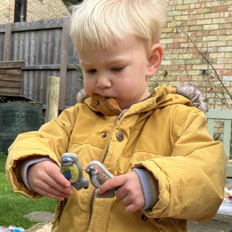 Yellow Door Sensory Play Stones - Birds