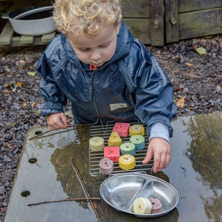 Yellow Door Sensory Play Stones - Threading Kebabs