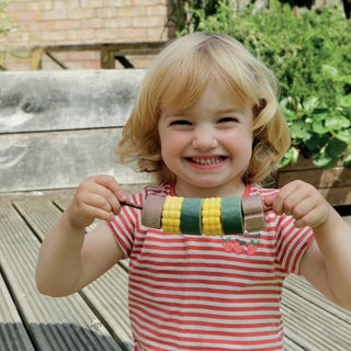 Yellow Door Sensory Play Stones - Threading Kebabs