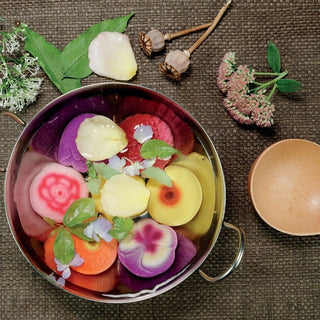 Yellow Door Sensory Play Stones - Flowers