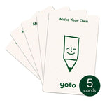Yoto Card - Make Your Own Cards - 5 Pack