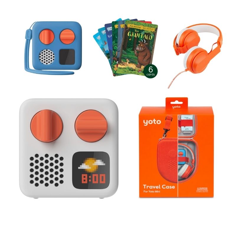 Yoto Mini Audio Player Travel Bundle