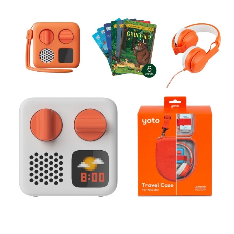 Yoto Mini Audio Player Travel Bundle