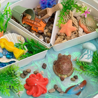 Yellow Door Sensory Play Stones - Ocean Life