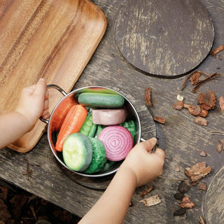 Yellow Door Sensory Play Stones - Vegetables