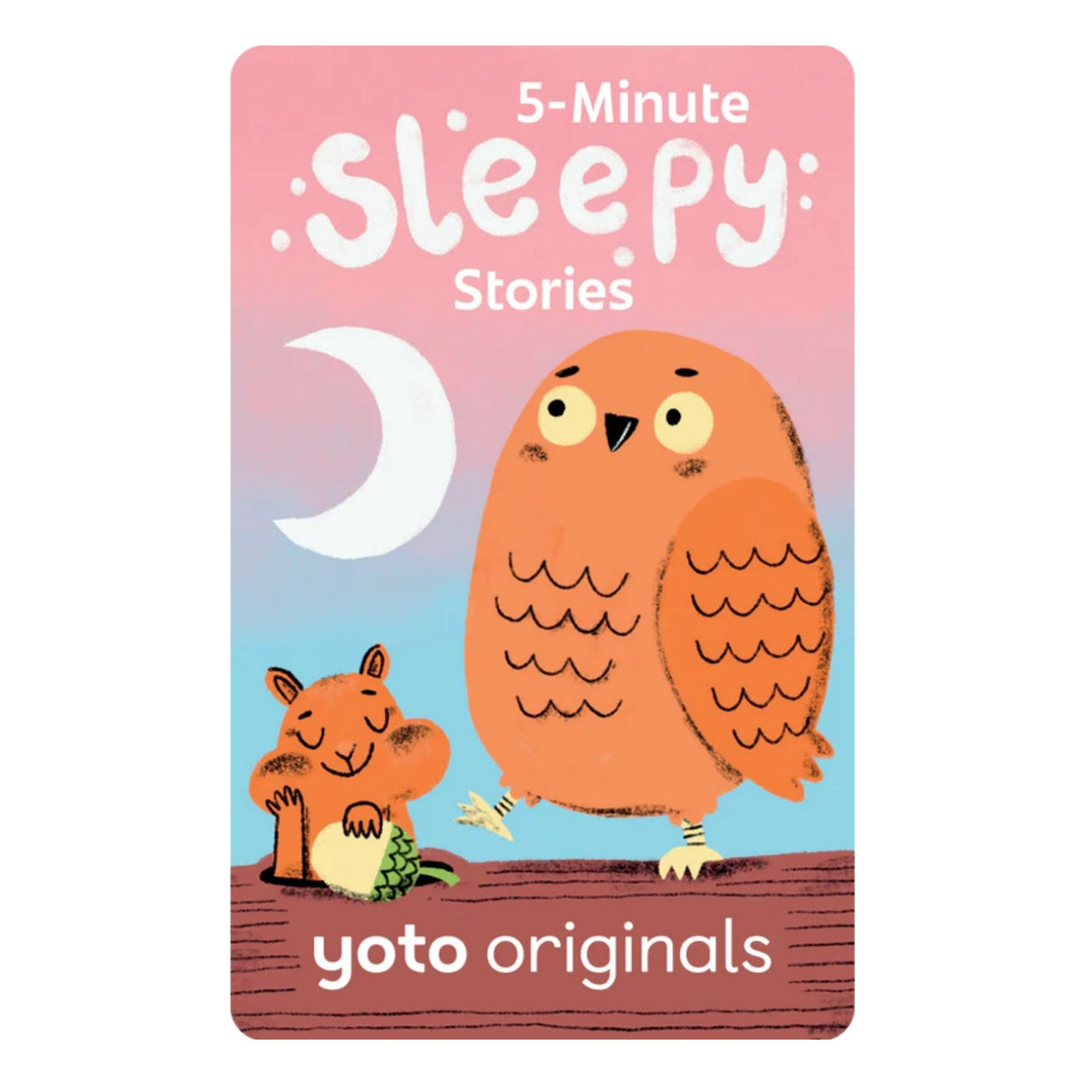 5 Minute Sleepy Stories Card