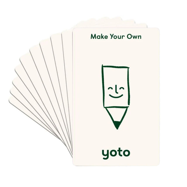 Yoto Make Your Own Cards Pack Of 10 Card Set