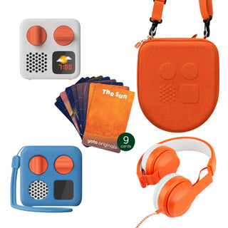 Yoto Mini Audio Player Travel Bundle