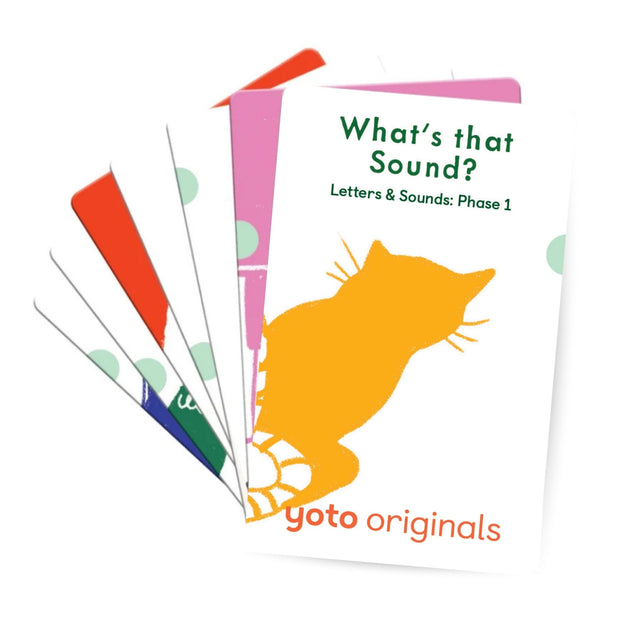 Yoto Phonics Letters And Sounds Phase 1 Card Set