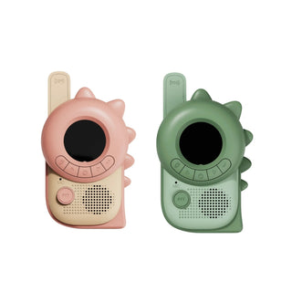 Zoofamily Walkie Talkie - Dino Pink / Green