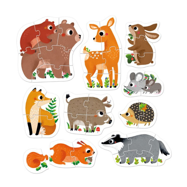 Banana Panda Puzzle - Forest Animals