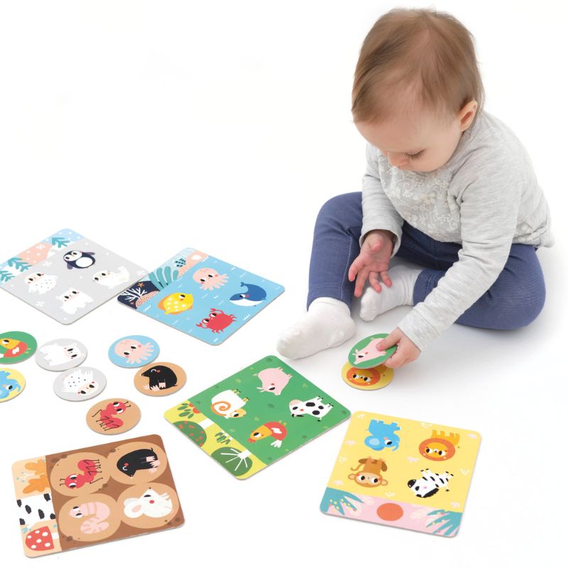 Banana Panda Let's Play Habitat Bingo Game