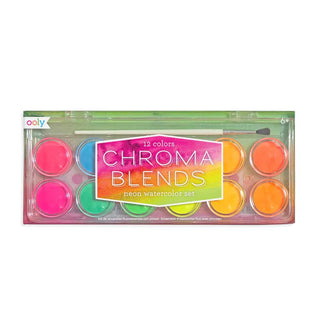 Ooly Chroma Blends Watercolour Paint - Neon