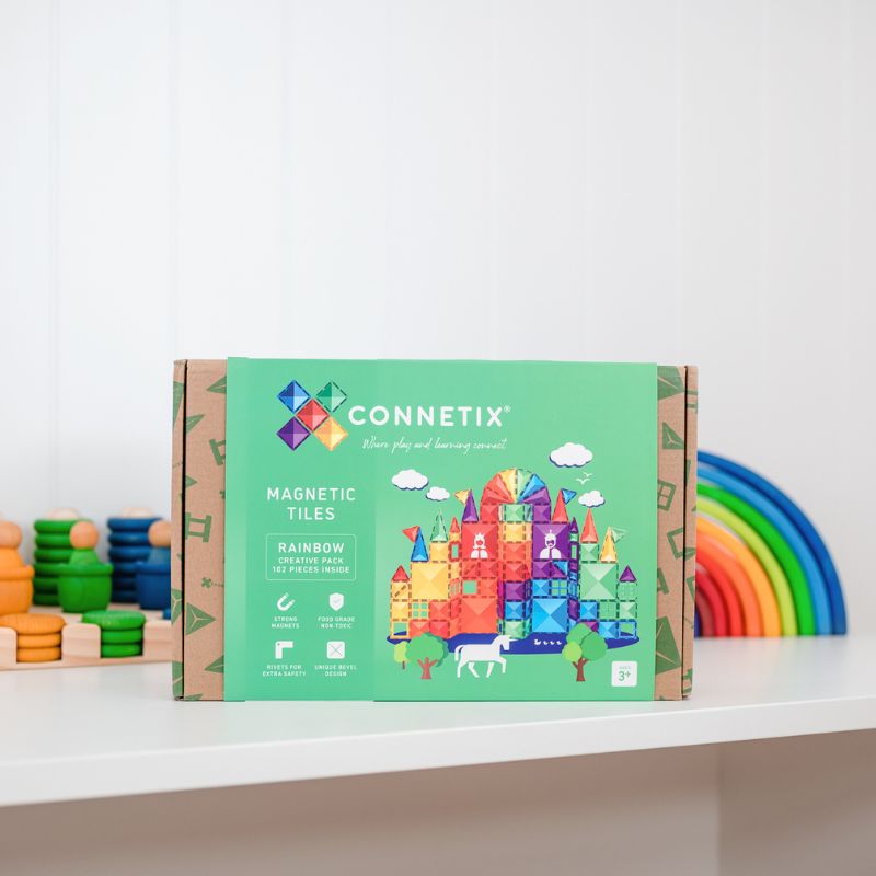 Connetix Tiles - 102 Piece Creative Pack – The Kid Collective Ltd