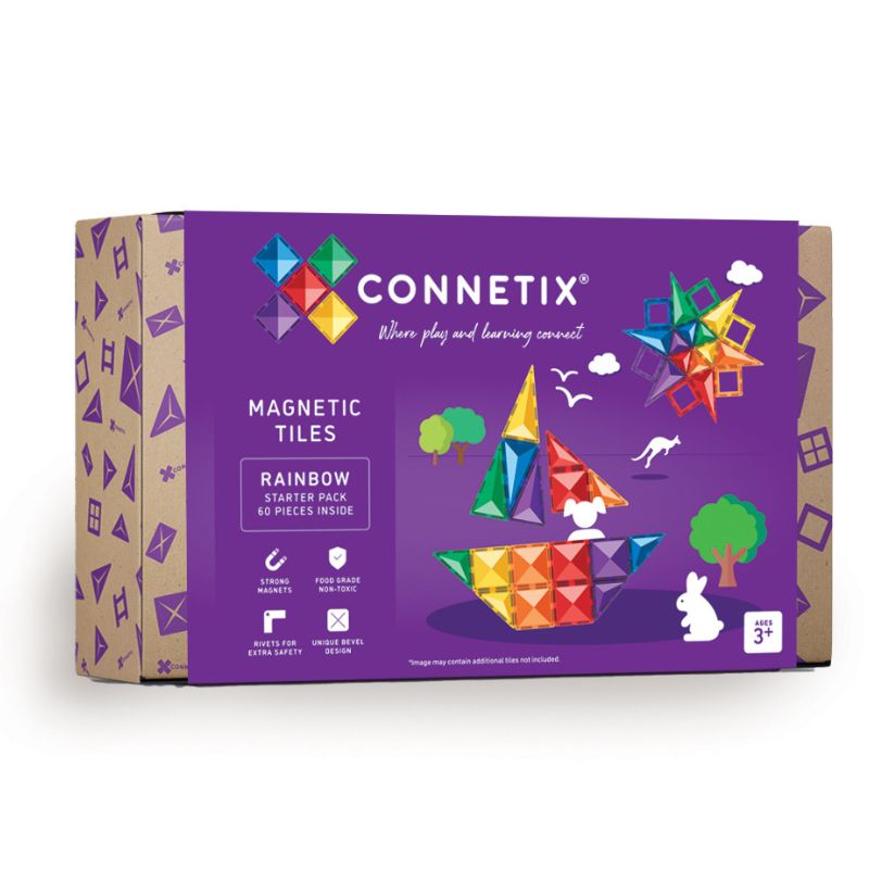 Magnetic Tiles 60 Piece Starter Pack