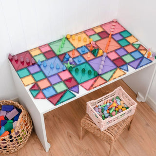 Connetix Magnetic Tiles 64 Piece Pastel Starter Pack