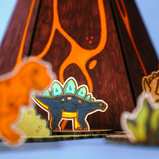 Crateit Dinosaur Volcano Escape