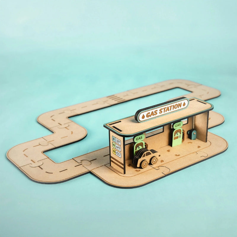 Crateit Town City Gas Station